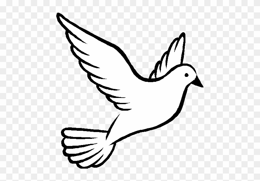 dove black and white - Clip Art Library - Clip Art Library