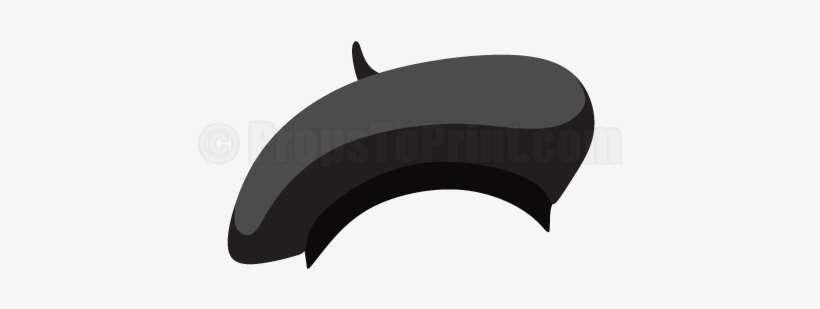 french beret clipart