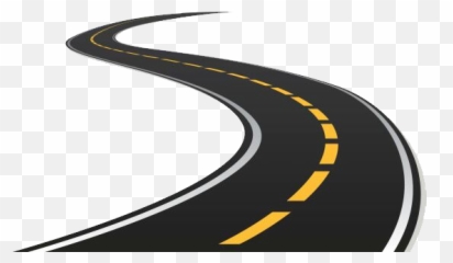 Winding Road Illustration - Free Vector Graphic for Travel & Navigation Design