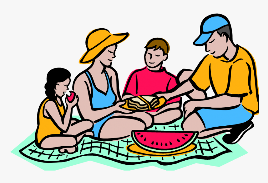 family picnic - Clip Art Library