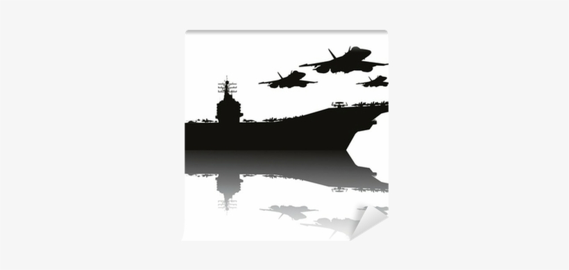 Aircraft Carrier Outline SVG, Navy Svg, Aircraft Carrier Clipart ...