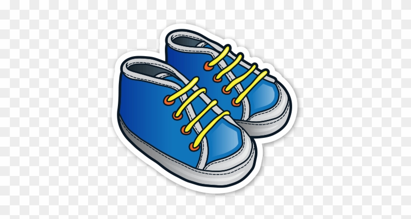 Hand Drawn Pair Of Kids Shoes Stock Clipart | Royalty-Free - Clip Art ...