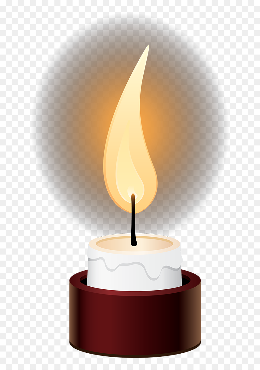 memorial candle clipart