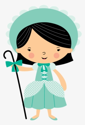 Cute Vintage-Style Girl Illustration for Children’s Content