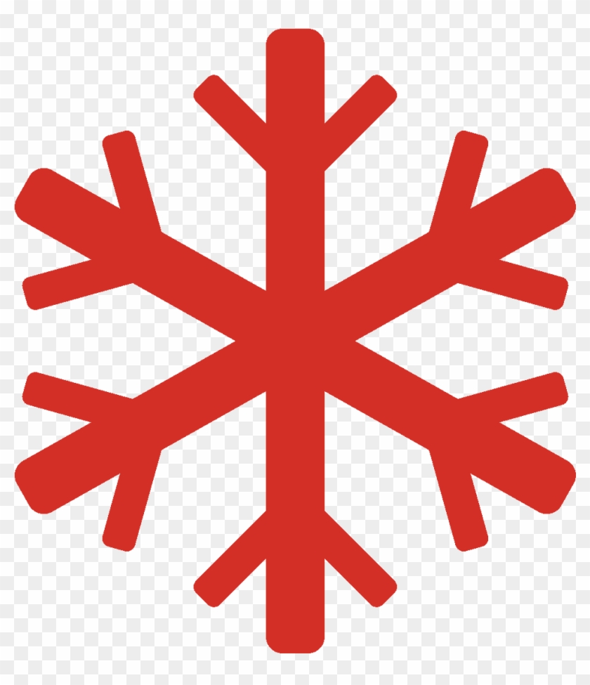 Red Snowflake Clip Art at Clker.com - vector clip art online - Clip Art ...