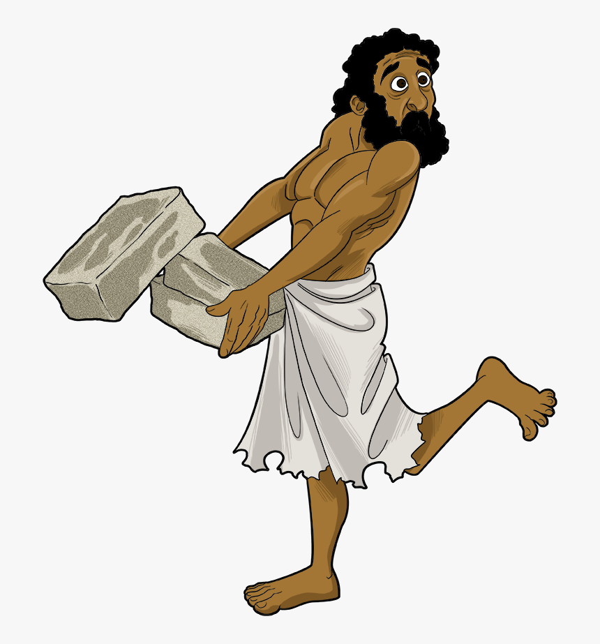 Slaves Pulling Rock Stock Illustration - Download Image Now - Clip Art ...