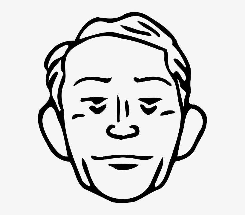 Man face expression clipart design illustration 9400674 PNG
