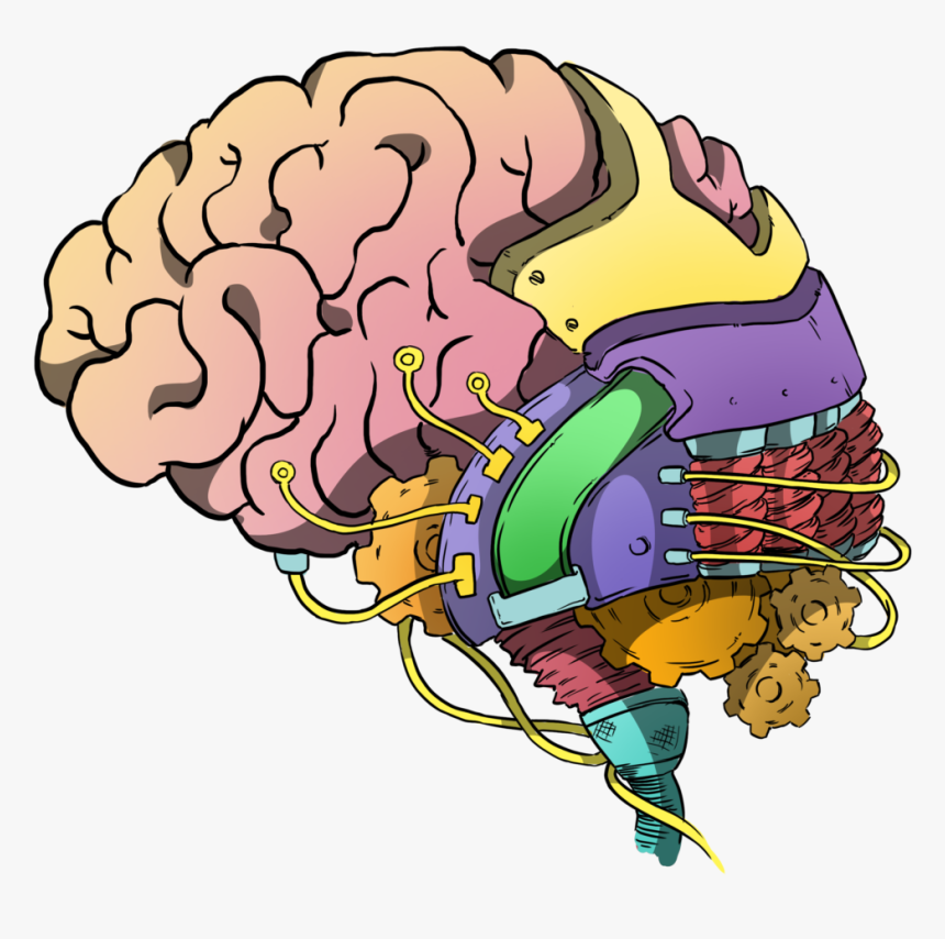 intelligent brain clipart