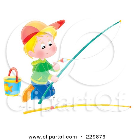 Kids Fishing Vector Art, Icons, and Graphics for Free Download