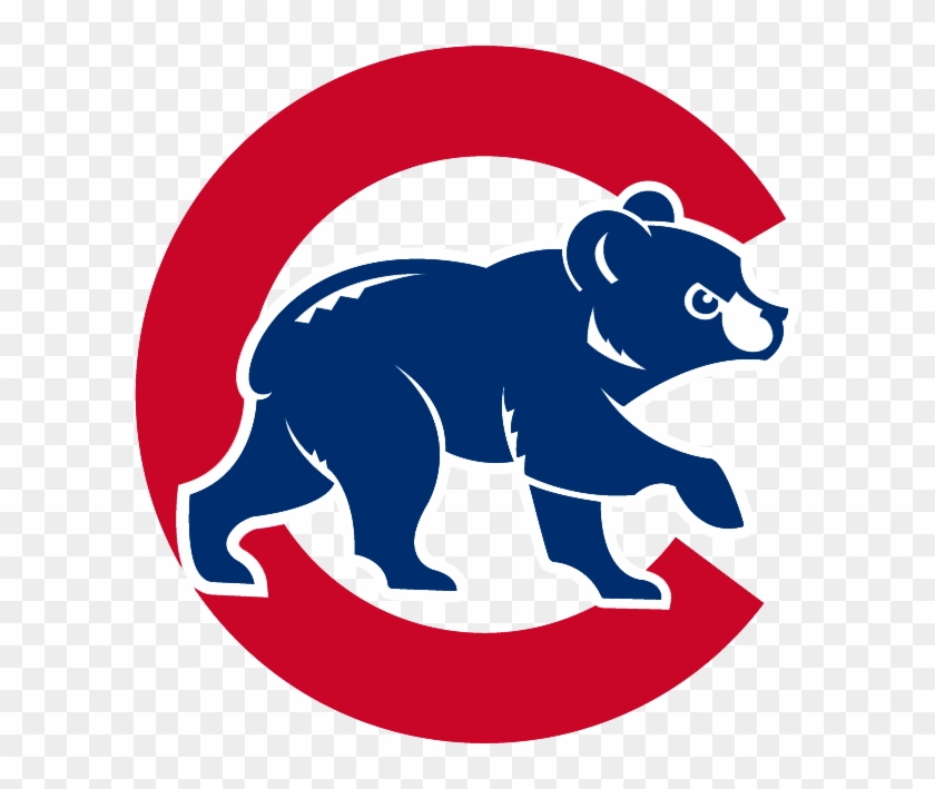 Chicago Cubs logo featuring a blue bear inside a red stylized "C" on transparent background.