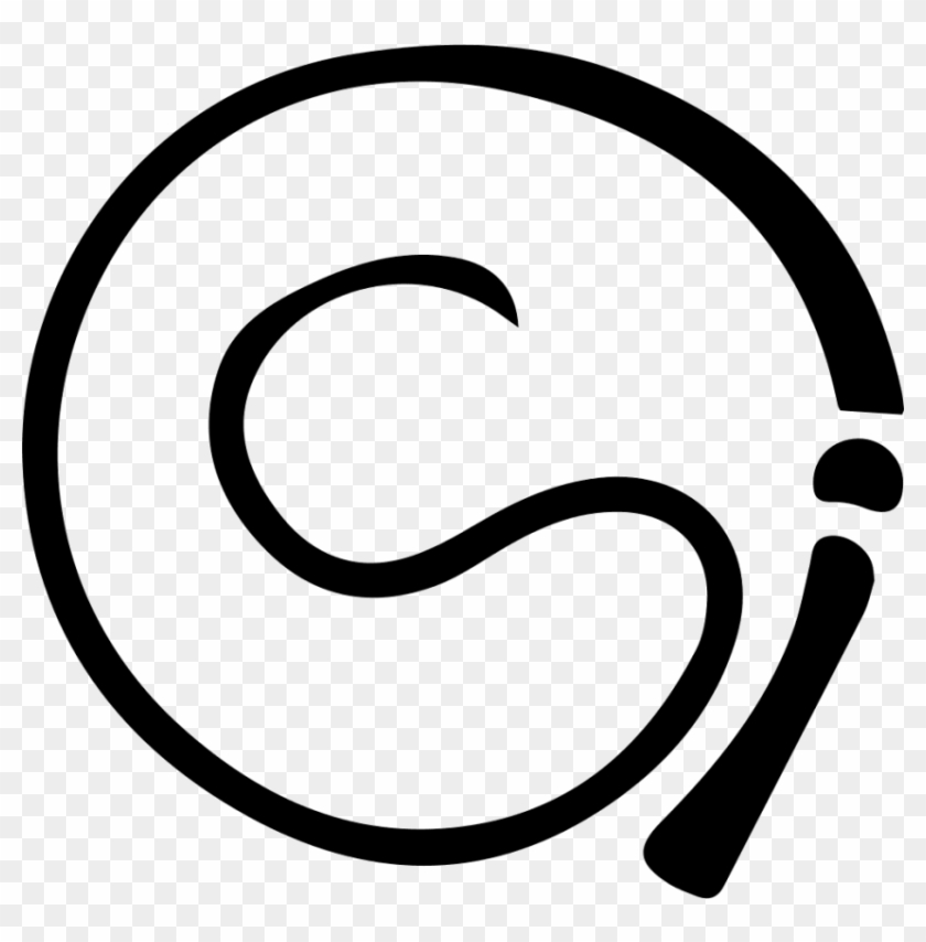 Black stylized "GJ" monogram inside a circular outline on transparent background.