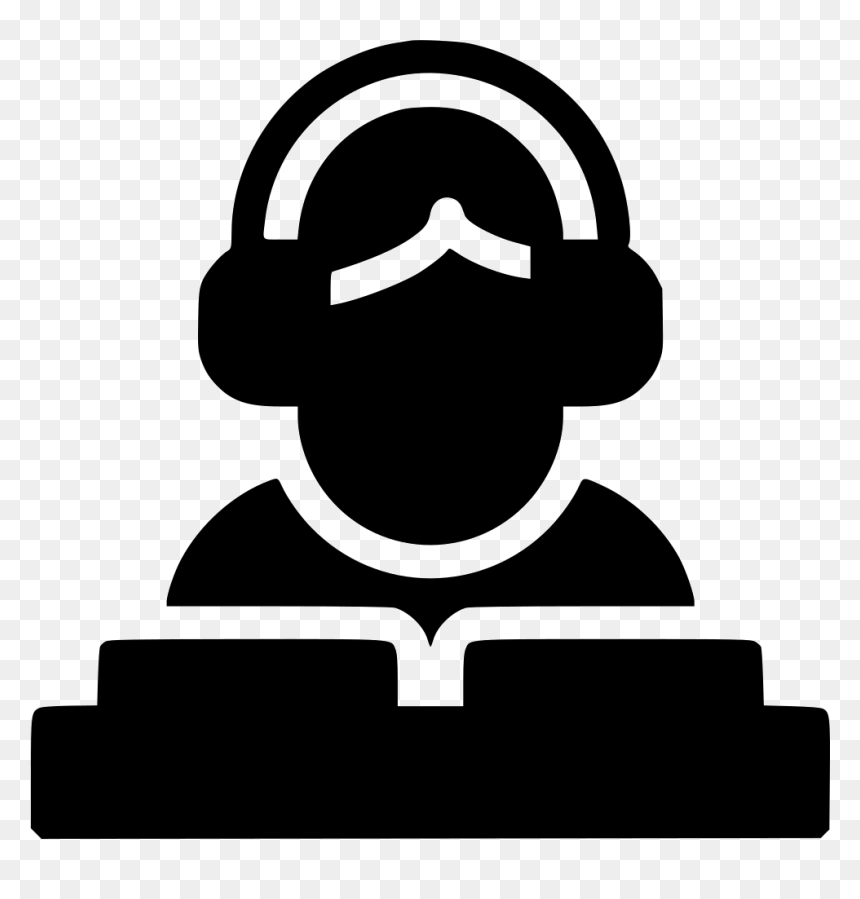 DJ Icon - Professional Music Mixer with Headphones