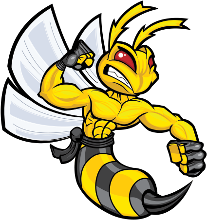 Wasp Stock Illustration - Download Image Now - Wasp, Bee, Fighting ...