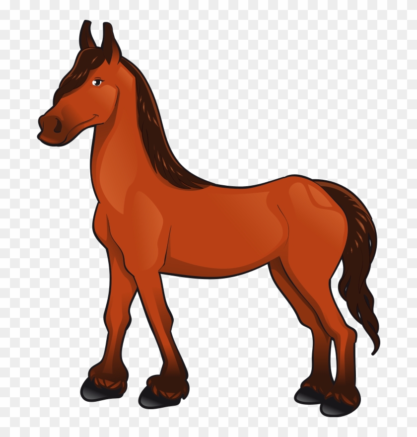 Cartoon Horse Illustration - Free PNG Download for Kids & Design Projects