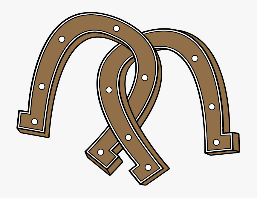 Horseshoe Illustration - Symbol of Luck, Farrier Craft, and Equestrian Tradition
