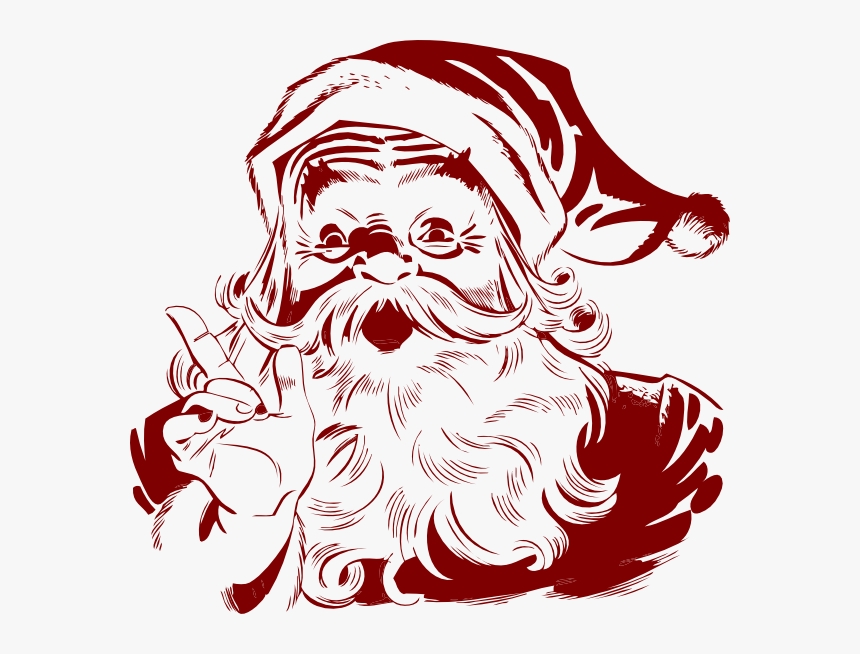 Classic Santa Claus Head Clipart At Graphics Factory Clip