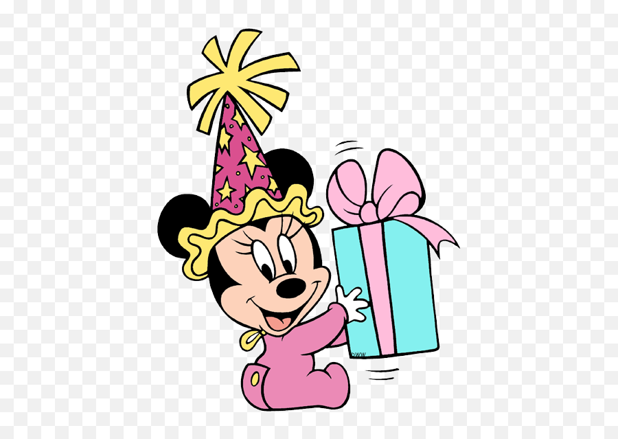 Disney Birthdays And Parties Clip Art - Mickey Mouse Holding - Clip Art ...