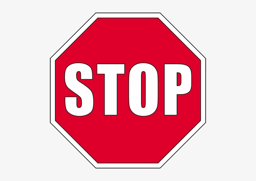 Stop Sign Image - Standard Traffic Control Symbol