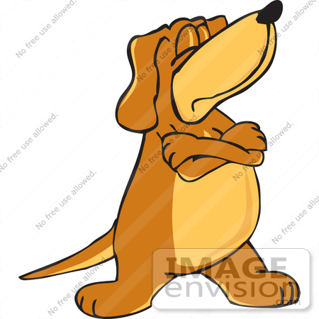 Proud Dachshund Cartoon - Fun Dog Illustration for Pet Lovers