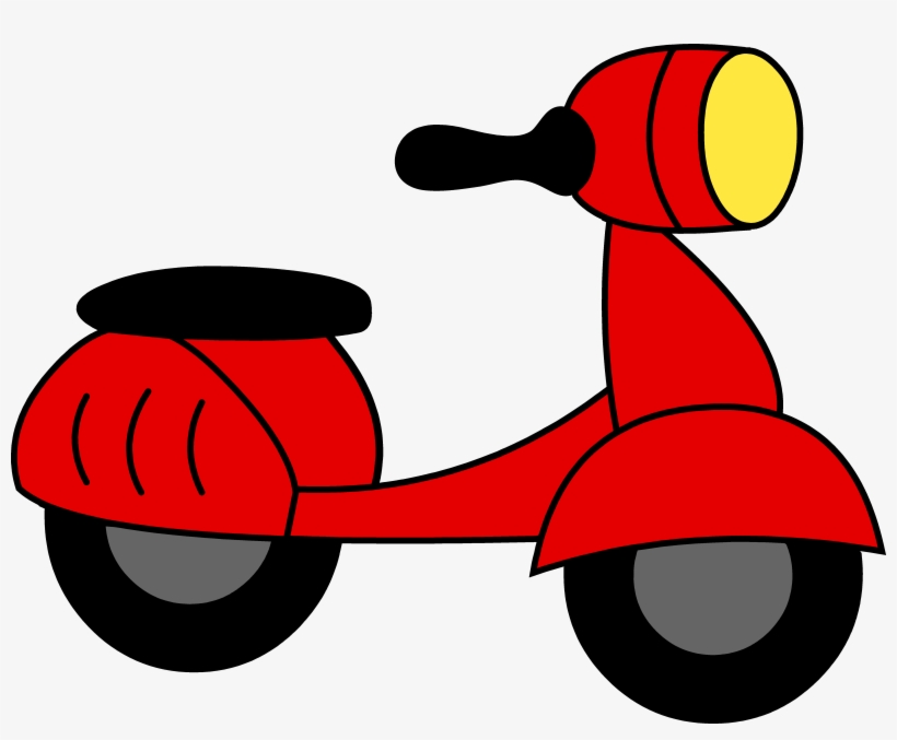 Piaggio Scooter Motorcycle Kick Scooter Moped Bicycle Vespa Clip Art Library