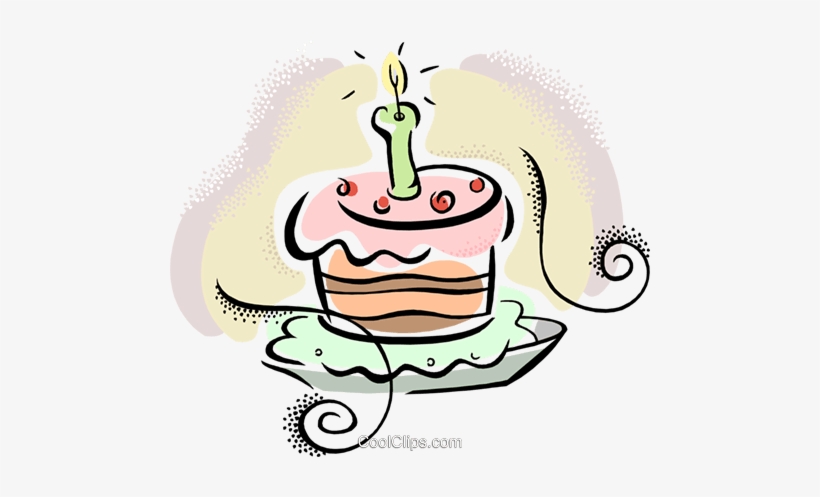 Cute Birthday Cake Clipart - Free Download for Celebrations