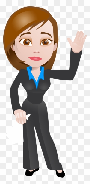 Cartoon Business Cliparts - Business Woman Cartoon Png Transparent ...