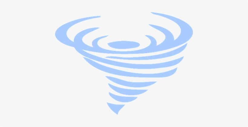 Tornado Warning Icon - Visual Symbol for Severe Weather Alerts