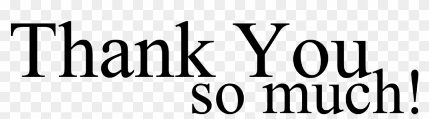 Thank You So Much! - Gratitude Message Image for Websites & Emails