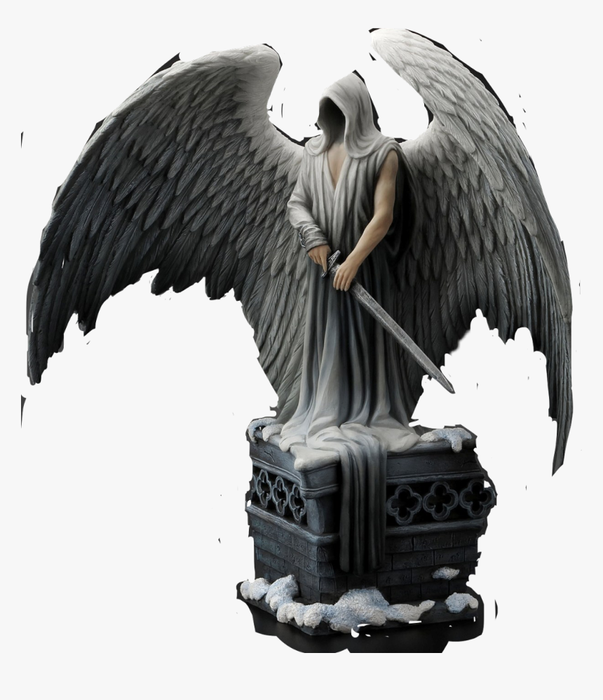 Oh my goth, angel statue, png