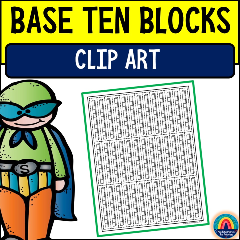 Cube Clipart Ten Base - Base Ten Blocks - Free Transparent PNG - Clip ...