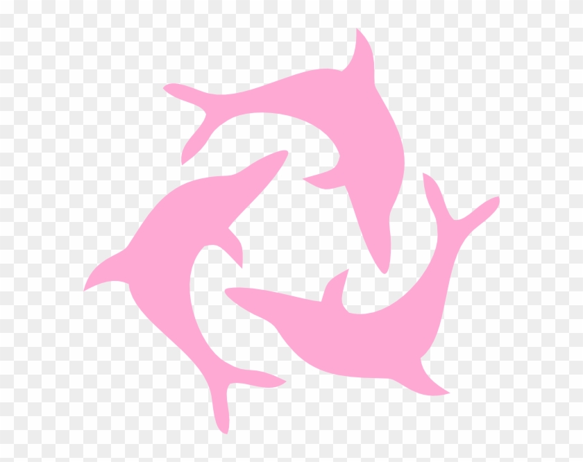 pink dolphins - Clip Art Library