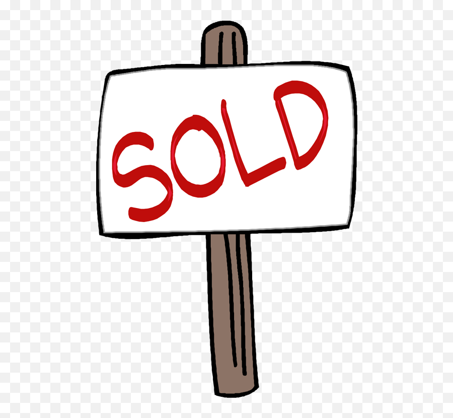 sold sign - Clip Art Library