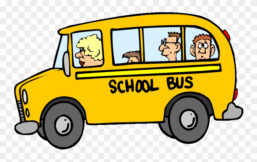 Bus Clipart Farm Field Trip - Cartoon School Bus Clipart - Free - Clip 