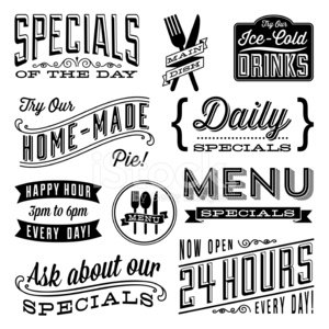 daily specials - Clip Art Library