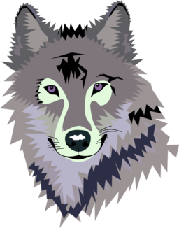 Wolf Cartoon Vector Art, Icons, and Graphics for Free Download