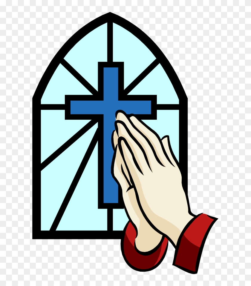 christians praying in church clip art