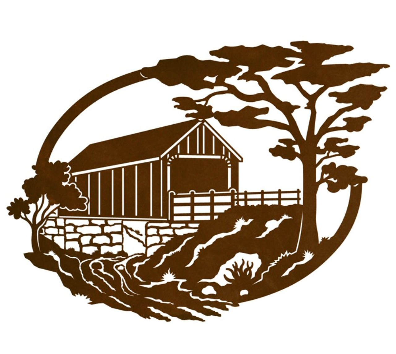 covered bridges - Clip Art Library