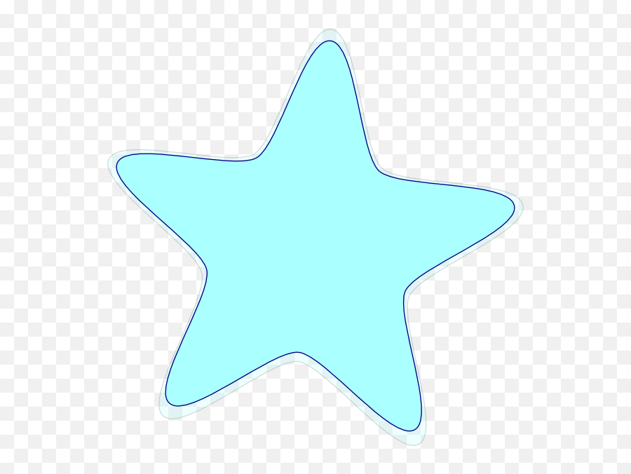 Light Blue Star Clipart - Free Transparent PNG Download