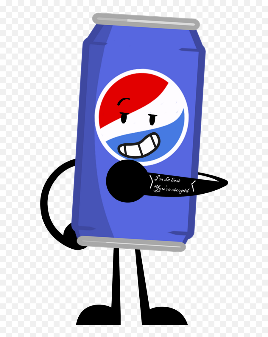 Fun Pepsi Can Character Illustration - Brand Mascot Design