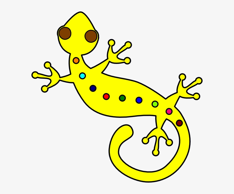 white lizards - Clip Art Library