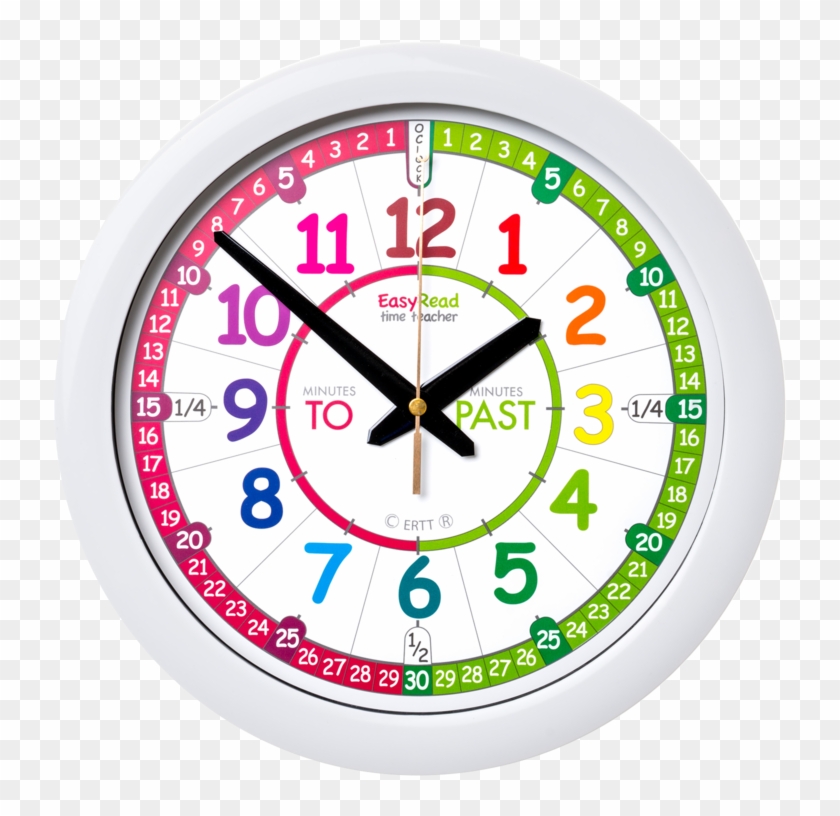 EasyRead Time Teacher Clock - Learn to Tell Time Visually