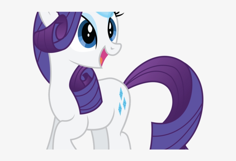 Rarity from My Little Pony - Elegant Unicorn Character Art