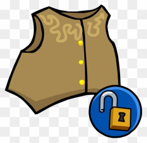 Premium Embroidered Vest - Locked Item in Virtual Wardrobe