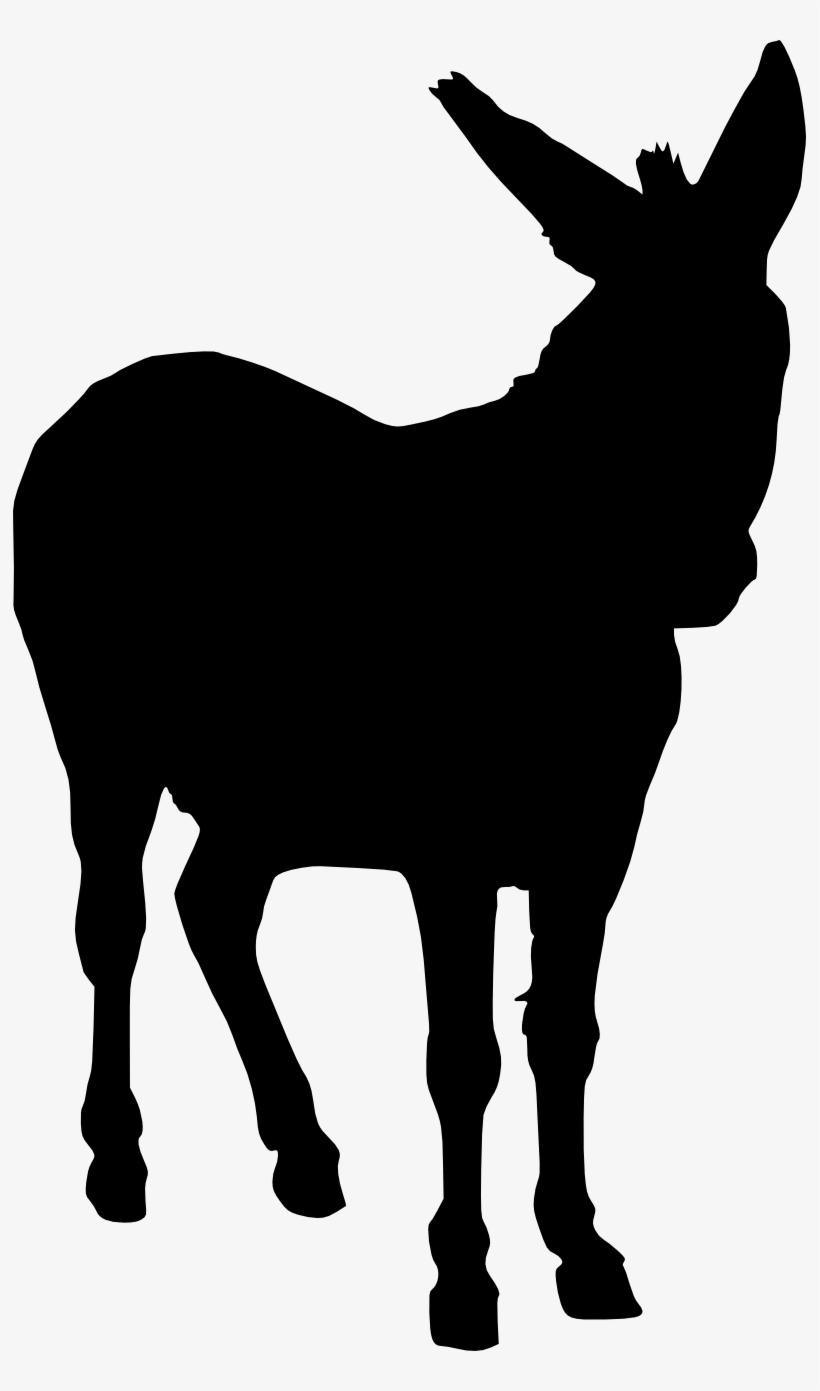 donkey silhouettes - Clip Art Library