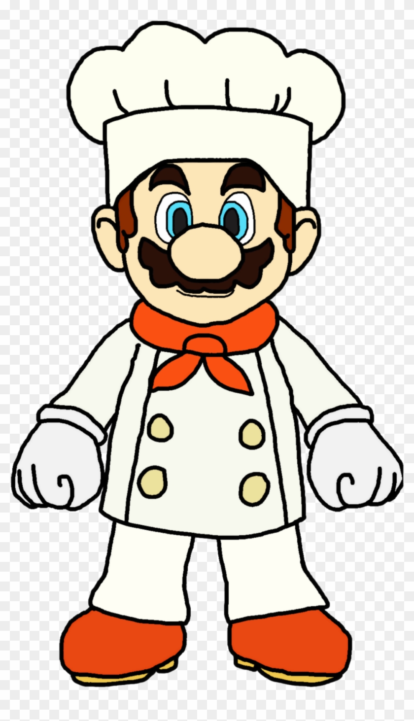 Mario Cooking Cliparts - Mario As A Cook - Free Transparent PNG - Clip ...