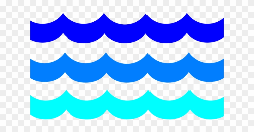 Water Wave Icon - Blue Gradient Vector Graphic for Web & Design
