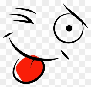 Playful Winking Emoji Face - Free PNG Clipart for Design & Social Media