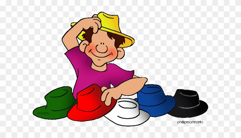 Fun Hat Sorting Activity for Kids - Educational Clipart