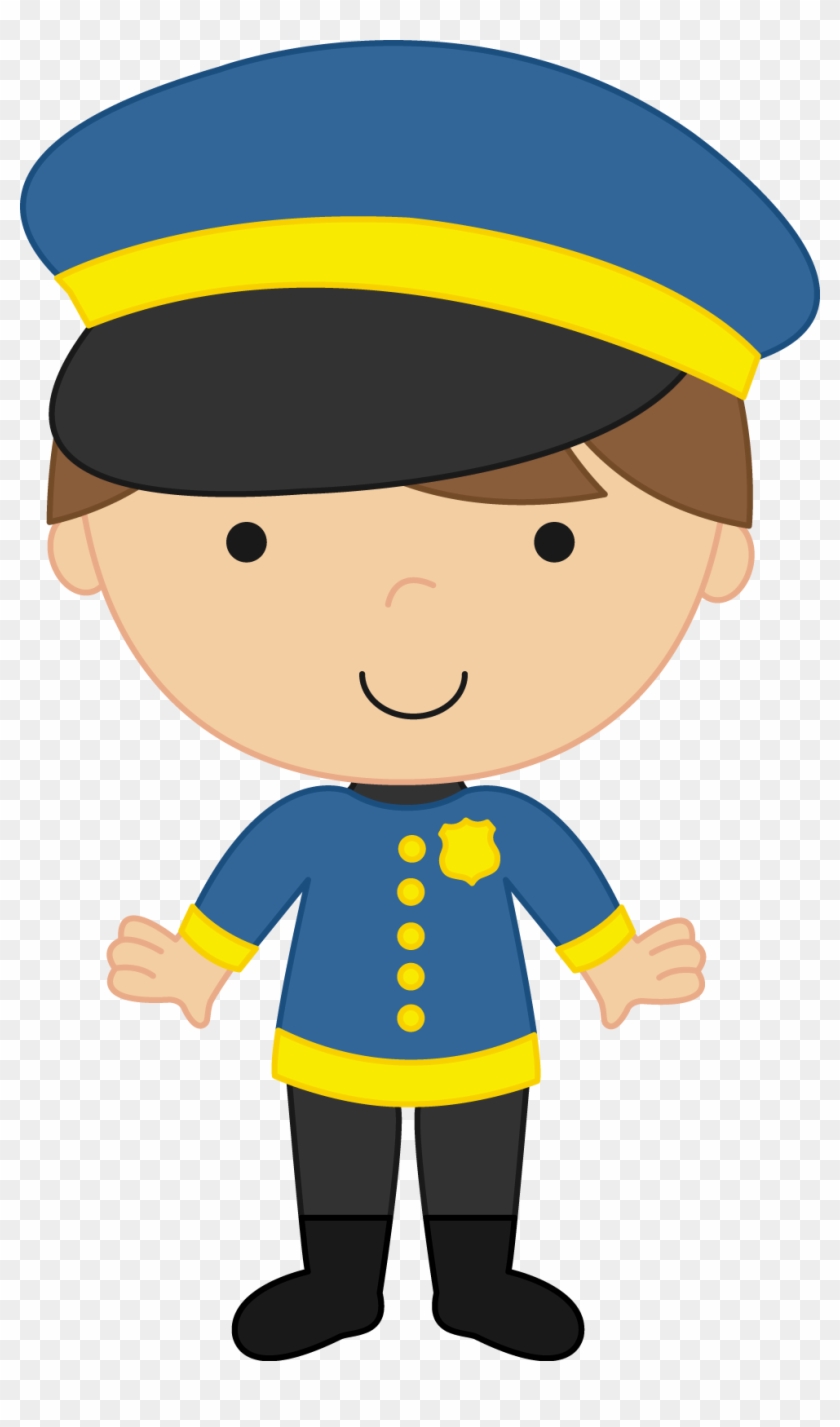 Police Officer Costume Clipart for Kids - Free Download