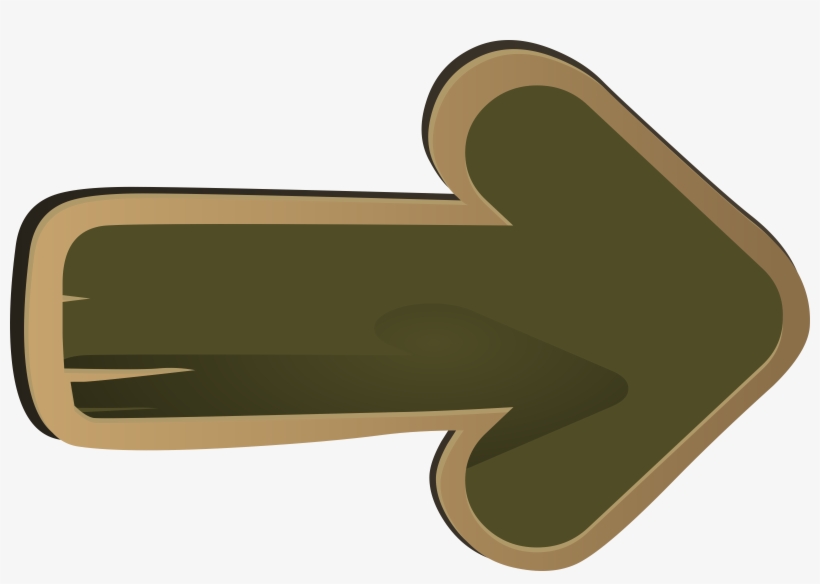 Right-Pointing Arrow Icon - Free Vector Graphic for Navigation & UI Design